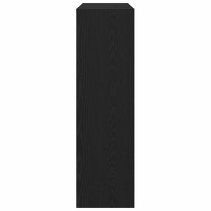 Bücherregal Schwarz Eichen-Optik 100cm