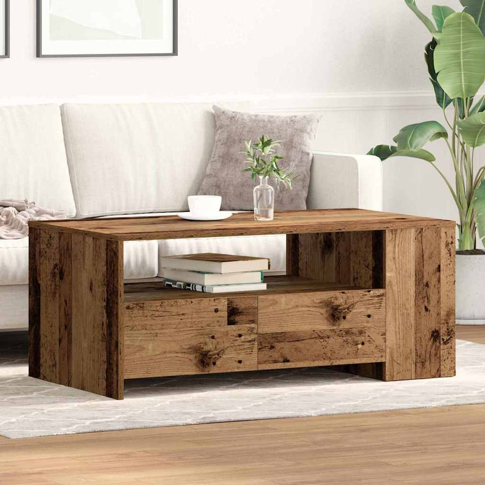 Couchtisch Altholz 102 cm