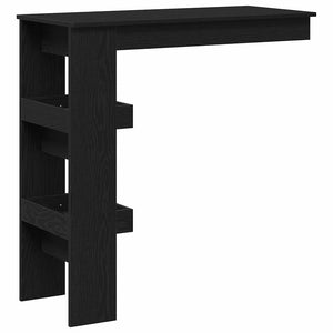 Wand Bartisch Schwarz Eiche Optik 102cm