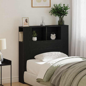 Kopfteil Schrank mit Regal Eichen-Optik