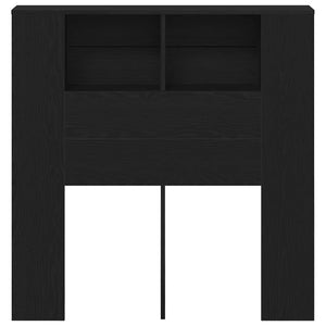 Kopfteil Schrank mit Regal Eichen-Optik