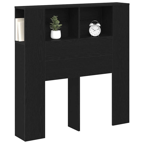 Kopfteil Schrank mit Regal Eichen-Optik