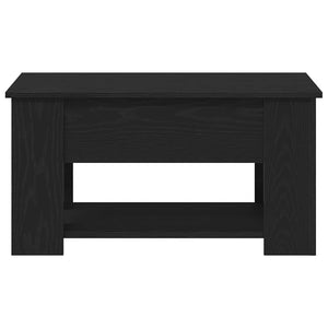 Schwarzer Couchtisch Eichenoptik