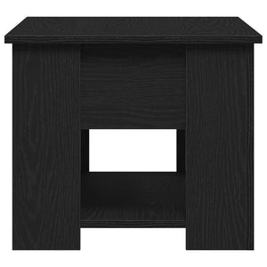 Schwarzer Couchtisch Eichenoptik