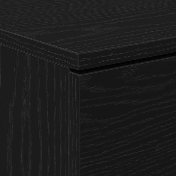 Nachttisch Schwarz Eiche 40x65 cm