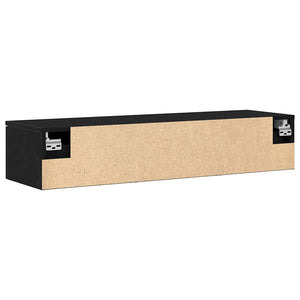 Wandschrank Schwarz Eiche 102 cm
