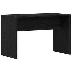 Schwarzer Kleiderhocker Eichen-Optik
