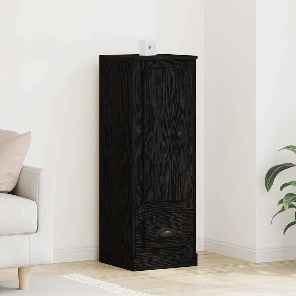 Highboard Schwarz Eichen-Optik, 103.5 cm hoch