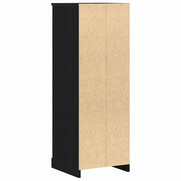 Highboard Schwarz Eichen-Optik, 103.5 cm hoch
