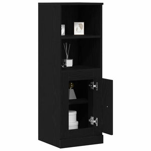 Highboard Schwarze Eiche, 103,5 cm hoch