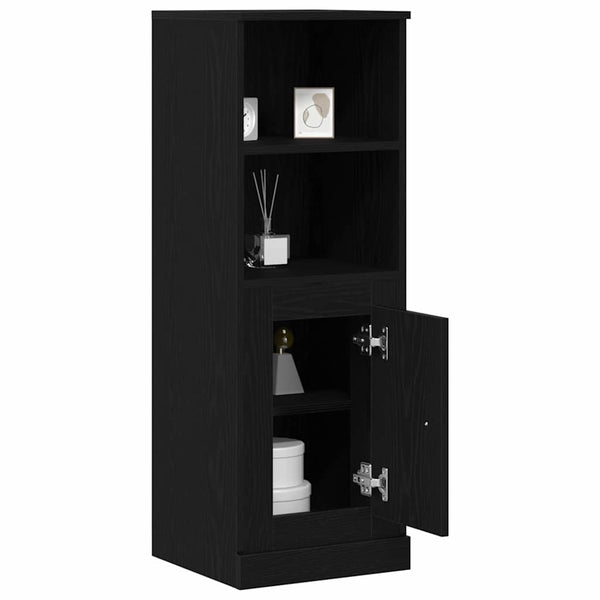 Highboard Schwarze Eiche, 103,5 cm hoch