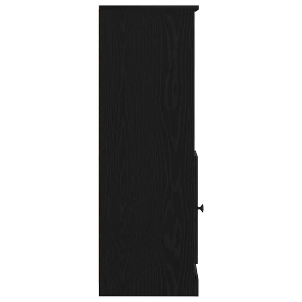 Highboard Schwarze Eiche, 103,5 cm hoch