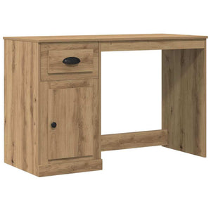 vidaXL Bureau chêne artisanat 50 x 115 x 75 cm en bois d'ingénierie