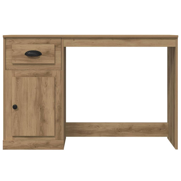 vidaXL Bureau chêne artisanat 50 x 115 x 75 cm en bois d'ingénierie