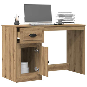 vidaXL Bureau chêne artisanat 50 x 115 x 75 cm en bois d'ingénierie