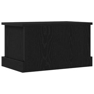 Aufbewahrungsbox Schwarz Eichenoptik 50x30x28 cm