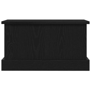 Aufbewahrungsbox Schwarz Eichenoptik 50x30x28 cm