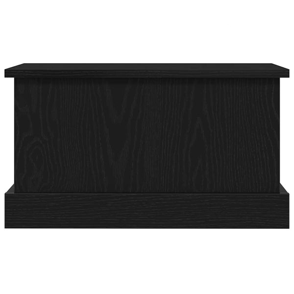 Aufbewahrungsbox Schwarz Eichenoptik 50x30x28 cm