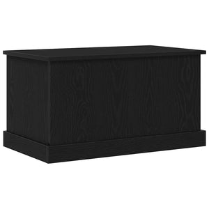 Aufbewahrungsbox Eichen-Optik Schwarz 70x40x38cm