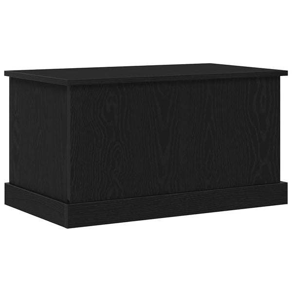 Aufbewahrungsbox Eichen-Optik Schwarz 70x40x38cm