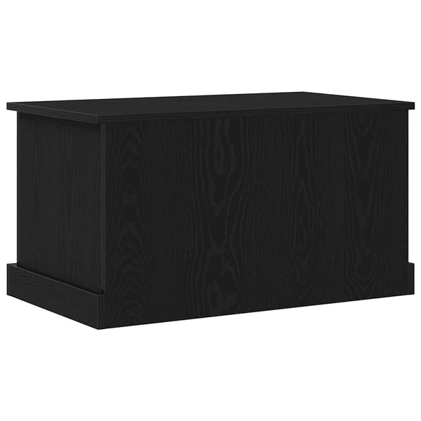 Aufbewahrungsbox Eichen-Optik Schwarz 70x40x38cm