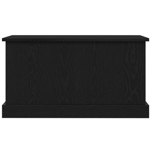 Aufbewahrungsbox Eichen-Optik Schwarz 70x40x38cm