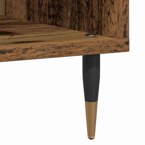 Schallplattenschrank Altholz