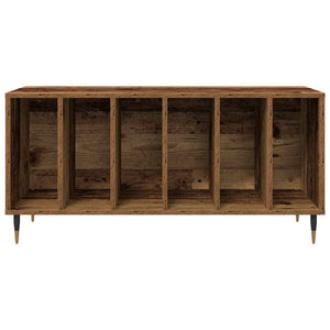 Schallplattenschrank Altholz