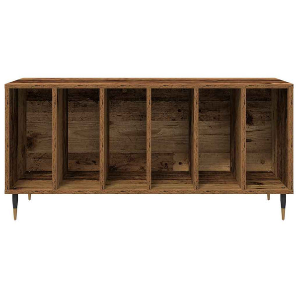 Schallplattenschrank Altholz