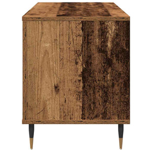 Schallplattenschrank Altholz