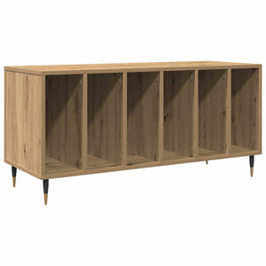 Schallplattenschrank Artisan Eiche mit Regal