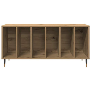 Schallplattenschrank Artisan Eiche mit Regal