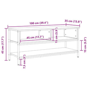 TV-Schrank Altholz 100 cm