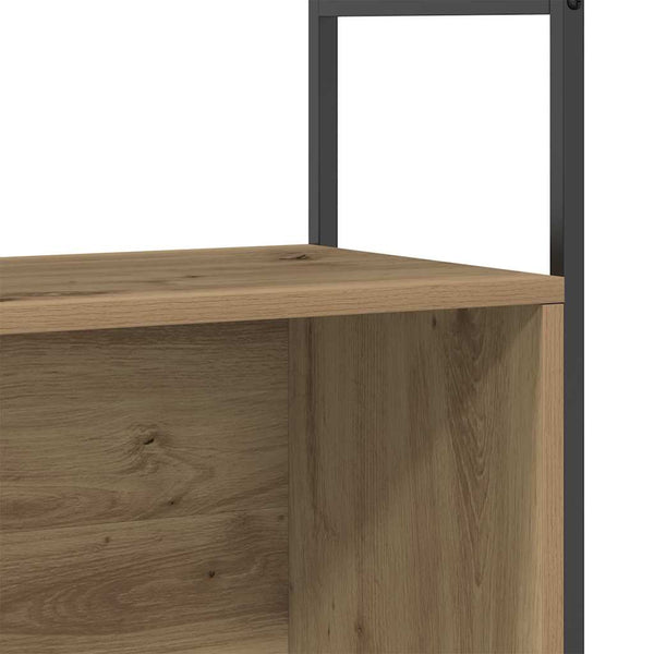 vidaXL Étagère chêne artisan 80 x 30 x 78,5 cm bois d'ingénierie