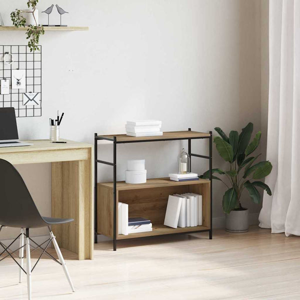 vidaXL Étagère chêne artisan 80 x 30 x 78,5 cm bois d'ingénierie