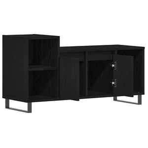 TV-Schrankset Schwarz Eichen-Optik 100 cm