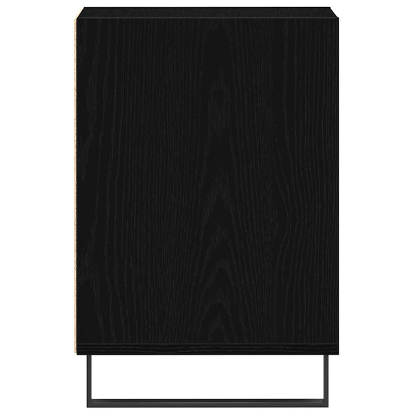 TV-Schrankset Schwarz Eichen-Optik 100 cm