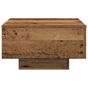 Couchtisch Altholz 55x55 cm