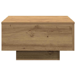 vidaXL Table basse chêne artisan 55 x 55 x 31 cm