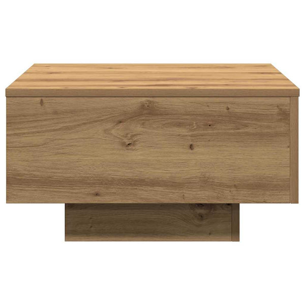 vidaXL Table basse chêne artisan 55 x 55 x 31 cm