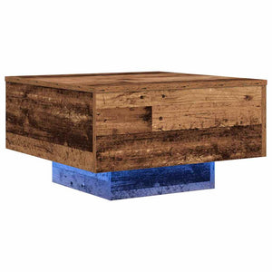 Couchtisch Altholz 55x55 cm