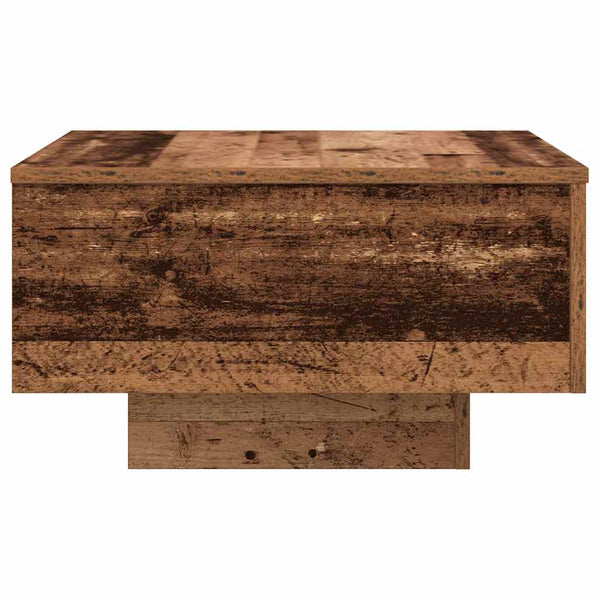Couchtisch Altholz 55x55 cm