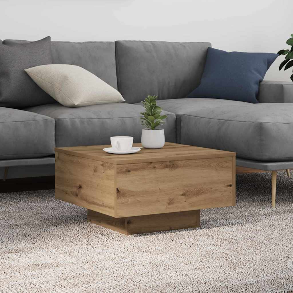 Artisan Eiche Couchtisch 55x55 cm