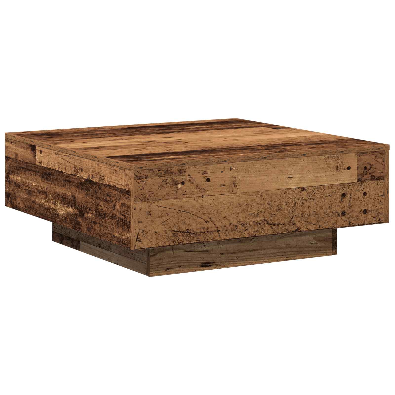 Couchtisch Altholz 80x80 cm