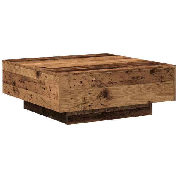 Couchtisch Altholz 80x80 cm