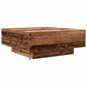 Couchtisch Altes Holz Blau 80x80 cm