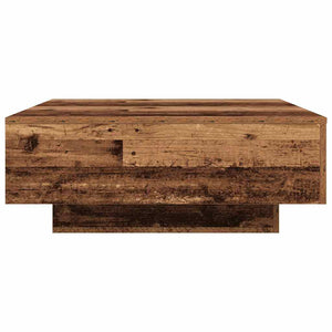 Couchtisch Altes Holz Blau 80x80 cm