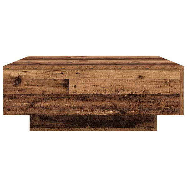Couchtisch Altes Holz Blau 80x80 cm