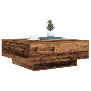 Couchtisch Altes Holz Blau 80x80 cm