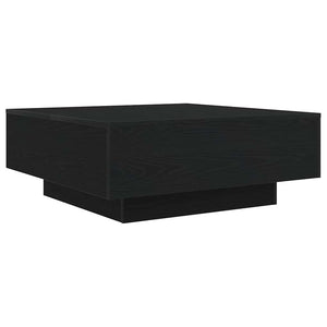 Couchtisch Schwarz Eiche 80x80 cm